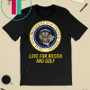 Sarcastic Trump Presidential Seal 45 Puppet Funny T-Shirt Charles Leazott’s Funny Gift T-Shirt