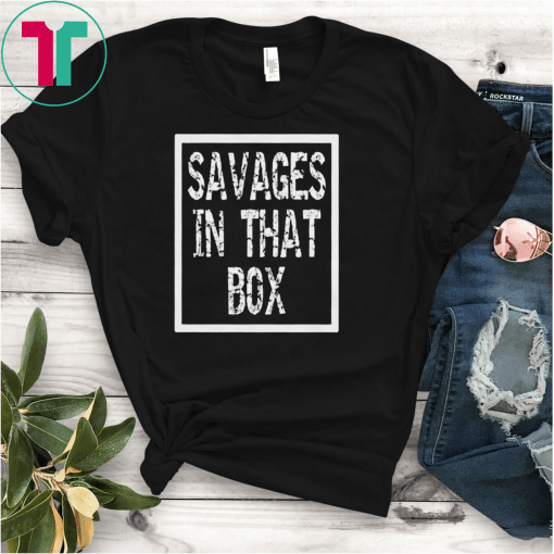 Savages Cool Baseball Short-Sleeve Gift T-Shirt
