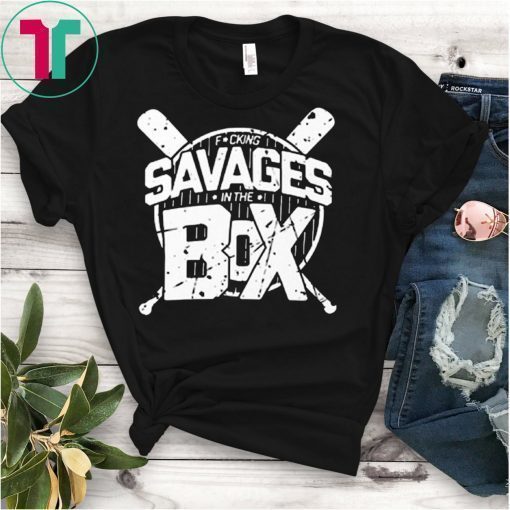 Savages In The Box Yankees T-Shirt