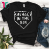 Savages in the box T-Shirt Yankees Savages Gift T-Shirt
