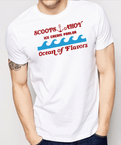 Scoop Ahoy Ice Cream Parlor Ocean Of Flavors Shirt