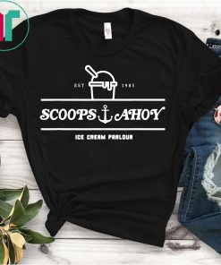 Scoops Ahoy Ice Cream Stranger Style Pop Culture Things Shirt