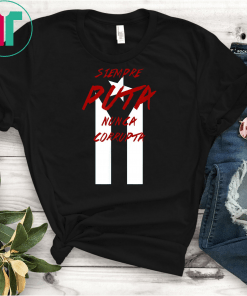 Siempre PUTA Nunca Corrupta Puerto Rico Black Flag T-Shirt