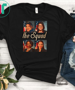 Squad AOC Rashida Tlaib Ilhan Omar Ayanna Pressley Unisex T-Shirt