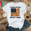 Stand Up For Betsy Ross 1776 American Flag Gift Tee Shirt