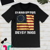 Stand Up For Betsy Ross 1776 American Flag Unisex T-Shirt