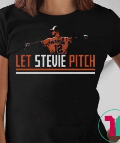 Stevie Wilkerson Shirt, Let Stevie Pitch T-Shirt