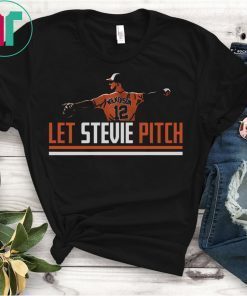 Stevie Wilkerson Shirt, Let Stevie Pitch T-Shirt