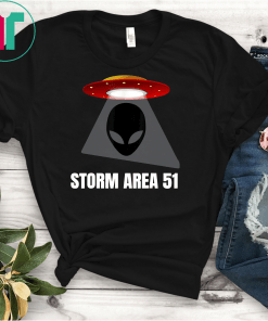 Storm Area 51 Funny Alien First Annual UFO Hotspots T-Shirts