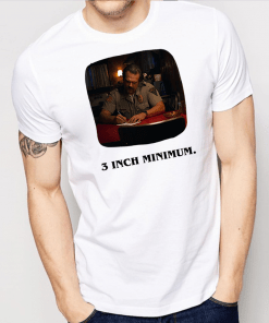 Stranger Things Season 3 Jim Hopper 3 Inches Minimum Shirt