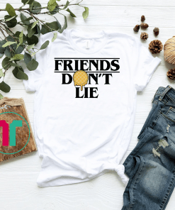 Stranger things friends don’t lie waffle shirt