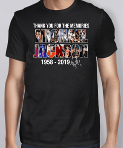 Thank you for the memories Michael Jackson 1985 2019 Shirt