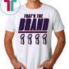 That's the Brand New York Football T-Shirt