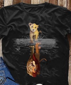 The lion king reflection shirt