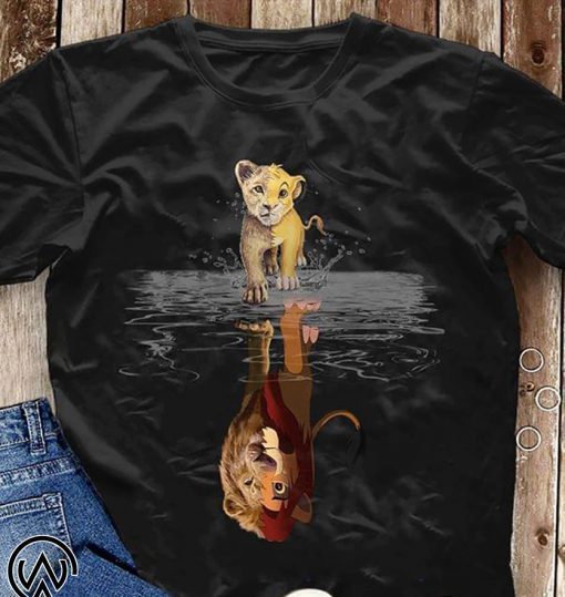 The lion king reflection shirt