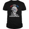 Too Cool For British Rule George Washington July 4th T-Shirt