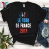 Tour the France jersey T-shirt Gift France 2019 T-Shirt T-Shirt
