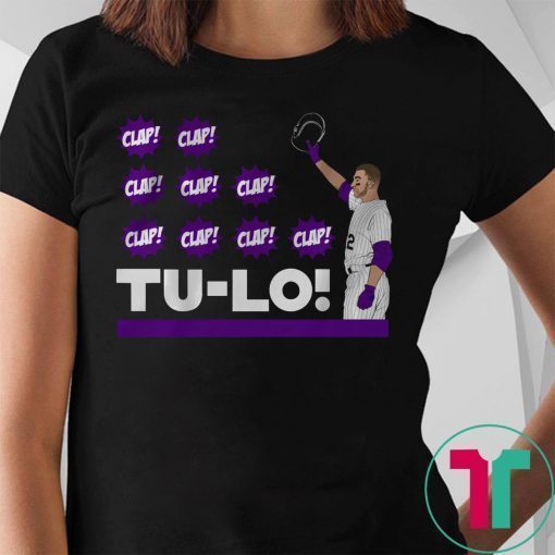Troy Tulowitzki Shirt, Tulo Chant Shirt