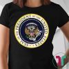 Trump Parody Fake Presidential Seal 45 Puppet Russian Eagle Anti Trump Shirt