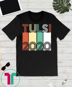 Tulsi 2020 President New Retro Vintage Design 2 T-Shirt