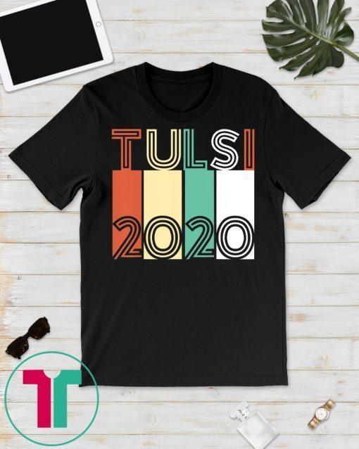 Tulsi 2020 President New Retro Vintage Design 2 T-Shirt