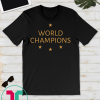 US Women soccer team World champions four titles tshirt