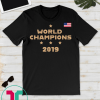 US Women's Soccer Team Wins World Champions 2019 T-Shirt