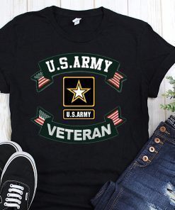 US army veteran ribbon shirt and crew neck sweatshirt