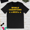 US women's soccer team win world champions four title 2019 Tee Shirt