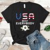 USA Beat Everybody T Shirt US Women's Soccer Shirt World cup champion t shirt USA Champion Tee Shirt World Cup Shirt 2019