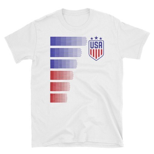 USA T-shirt Cool USA Soccer T-shirt Womens Mens Kids unisex T-shirt