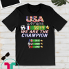 USA Women Soccer, World Champion 2019 shirt 4 stars T-Shirt