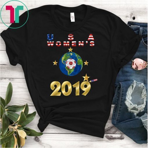 USA Women Soccer World Champions 2019 4 Stars Shirt