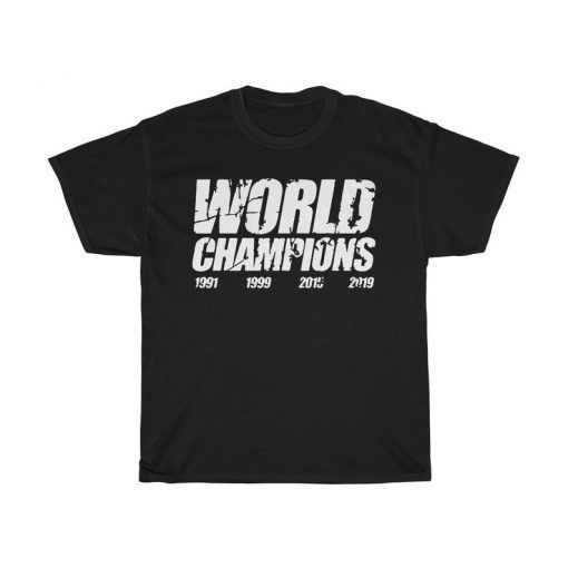 USA Women Soccer World Champions 2019 4 stars T-Shirt Unisex Heavy Cotton Tee Shirt