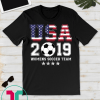 USA Women Soccer World Champions 2019 Futbol 4 Stars Shirt