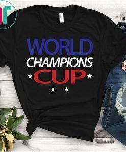 USA Women Soccer World Champions Cup 2019 T-Shirt