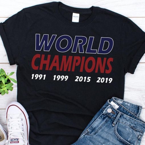 USA Women World Champions 2019 Shirt 4 stars T-Shirts