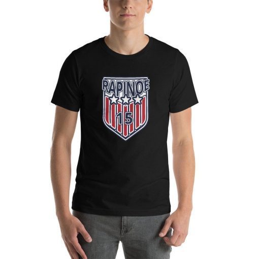 USA national team shirt, Women USA Lovers 15 Soccer Rapinoes Distressed Vintage Fan Shirt USWNT Alex Morgan