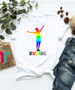 USA women soccer megan rapinoe winning lgbt pride shirt