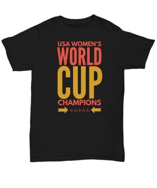 USA women soccer team world championship cup Tee Shirt camiseta champion camisa unisex
