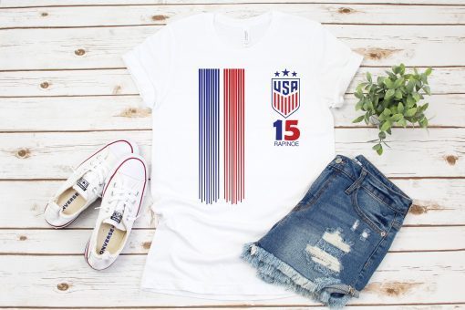 United States Women's National Soccer Team Shirt USWNT Alex Morgan, Julie Ertz, Tobin Heath, Megan Rapinoe, Mallory Pugh T-Shirts