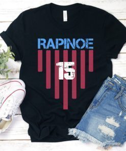 United States Women's National Soccer Team Shirt Alex Morgan, Julie Ertz, Tobin Heath, Megan Rapinoe, Mallory Pugh. Unisex T-Shirt