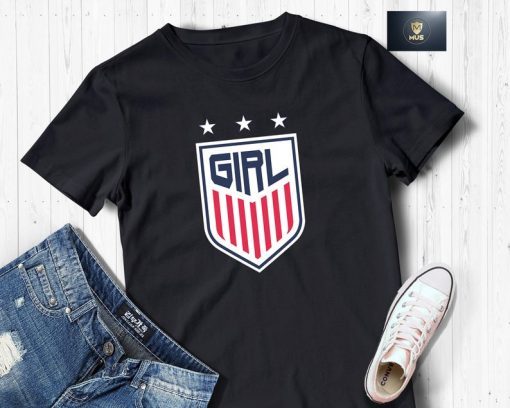 United States Women's National Soccer Team T-Shirt, USWNT Fans Champions Shirt, Rose Lavelle Tee Play Like a Girl