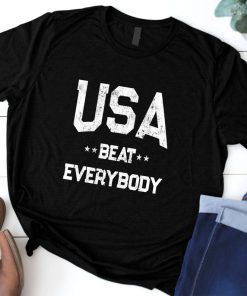 Usa Beat Everybody shirt Usa Beat Everybody Kids Shirts