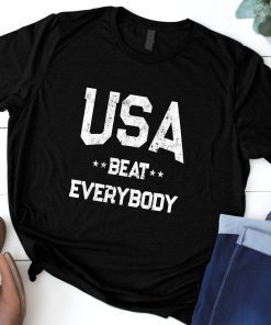 Usa Beat Everybody shirt Usa Beat Everybody Kids T-Shirts