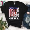 Usa Soccer Proud To Play Like A Girl Football France T-Shirt