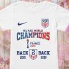 Usa We Are World Champions Women’s World Cup France 2019 Shirt