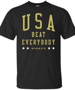 Usa beat everybody shirt usa vs everybody shirt