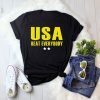Usa beat everybody shirt,usa vs everyone shirt, unisex USA world champion 2019,Short-Sleeve Unisex T-Shirt