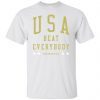 Usa beat everybody t shirt usa vs everybody t shirt